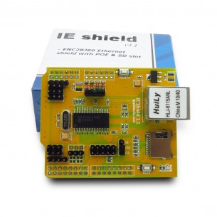Ethernet shield POE prÃªt  (Arduino Compatible) 