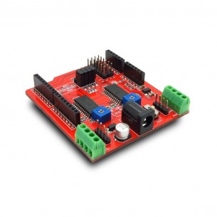 Shield Pilotage Double Moteur  (Arduino Compatible) 