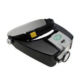  MA-016/Bandeau avec loupe lampe