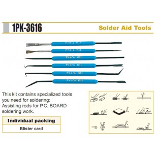 Accessoire de soudage dessoudage : Jeux de limes// 1PK-3616