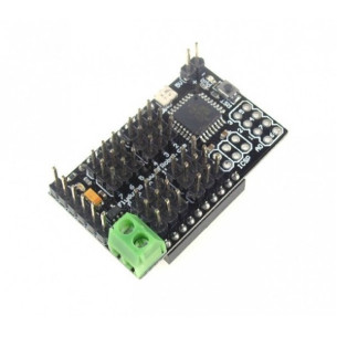 Flyduino-A 12 Servo Controller with xbee ( Arduino Compatible )