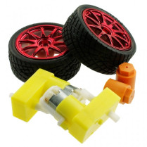 D65 wheel set - Red