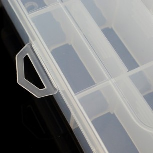 Adjustable Compartment Parts Box - 24 compartments