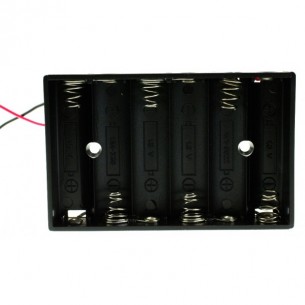 6xAA battery holder