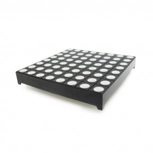 60mm Square 8*8 LED Matrix - RGB (Circle-Dot)