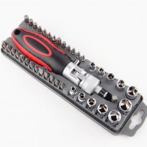 ProsKit SD-2309 40 Pcs cliquet rÃ©versible tournevis W / Bits & Sockets Set outils Ã  main jeu de tournevis Torx Hex