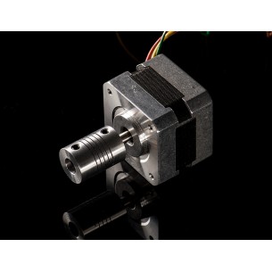 Aluminum Flex Shaft Coupler - 5mm to 5/8/10/12/mm