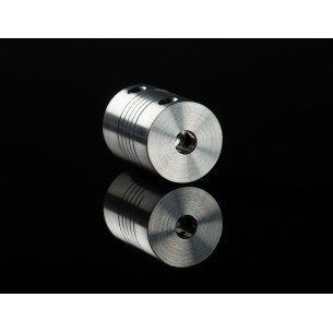Aluminum Flex Shaft Coupler - 5mm to 5/8/10/12/mm