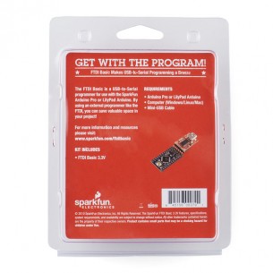 FTDI Basic 5V - USB to Serial Retail