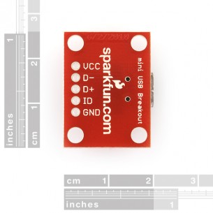 USB Mini-B Breakout Board