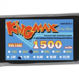 Polymer Lithium Ion Battery - 1500mAh 11.1v