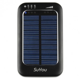 Solar Charger and Battery Pack - 3500mAh