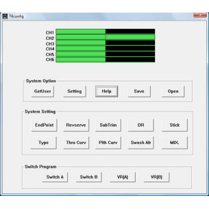 Hobby King 2.4Ghz 6Ch Tx & Rx V2 (Mode 2)