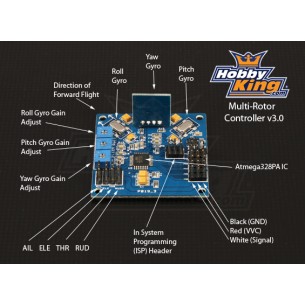 HobbyKing Multi-Rotor Control Board V3.0 (Atmega328 PA)
