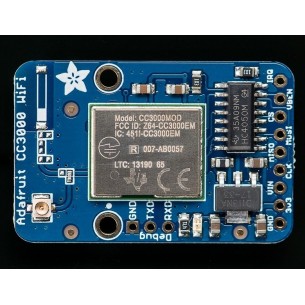 Adafruit CC3000 Wifi Pause avec connecteur UFL pour antenne ext - v1.1