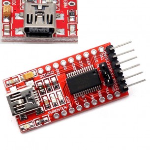 Hot vente de 5,5 V - 3,3 V FTDI FT232RL USB vers sÃ©rie module adaptateur TTL pour Arduino Mini Port
