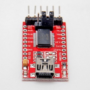 Hot vente de 5,5 V - 3,3 V FTDI FT232RL USB vers sÃ©rie module adaptateur TTL pour Arduino Mini Port
