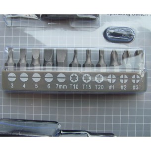 Kit Pro'sKit PT-1136F Tournevis sans fil pliable avec LED