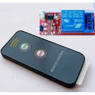 TÃ©lÃ©commande infrarouge module 2 relais - 2 touche