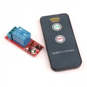 TÃ©lÃ©commande infrarouge module 2 relais - 2 touche