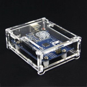 Acrylique Box Case boÃ®tier pour Arduino Uno R3 - Transparent