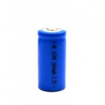 Battery 16340 1600mAh 3.7V blue