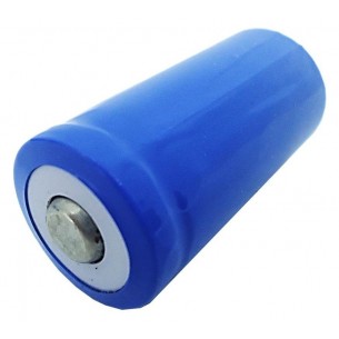 Battery 16340 1600mAh 3.7V blue