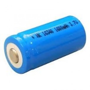 Battery 16340 1600mAh 3.7V blue