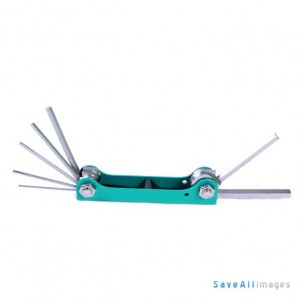 Pro'skit 8pk - 021n 7 Pcs pliant clÃ©s hexagonales (1.2,2 2.5, 3,4, 5,6 mm)