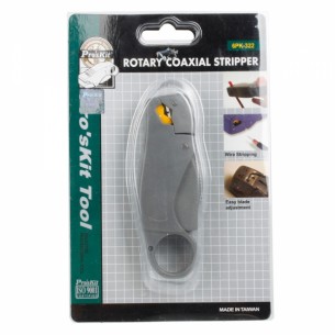 Proâ€™skit 6PK-322 Rotary Coaxial Stripper RG58/59/6 Gray